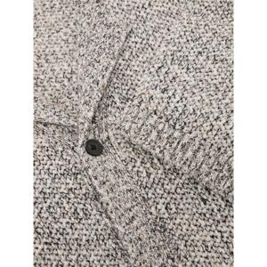 REISS Addis Marled Cuban-Collar Knitted Shirt